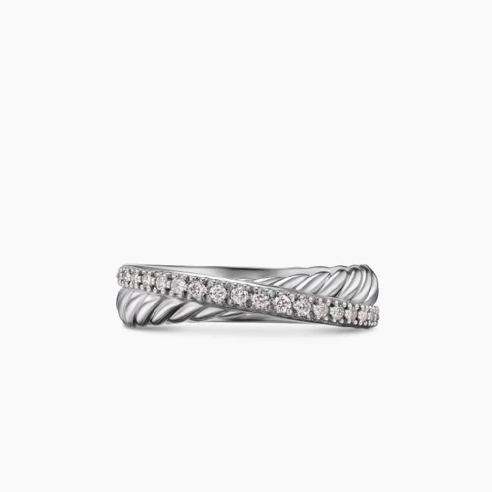David Yurman Crossover Band Ring - Size 6